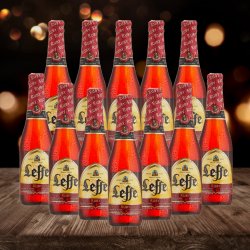 Leffe Belgian Ruby Abbey Beer 330ml Bottles - 5.0% ABV (12 Pack) - Beerhunter