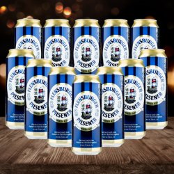 Flensburger Pilsener German Pils 500ml Cans (12 Pack) - 4.8% ABV - Beerhunter