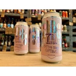 Vault City Brewing Cotton Candy Cupcakes