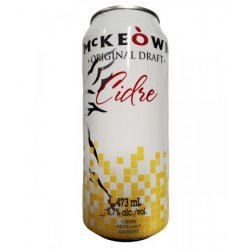 Cidre Mckeown - Original Draft - 473ml - La Bière à Boire