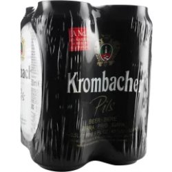 Krombacher Pilsner 16.9oz 4pk Cn - Luekens Wine & Spirits