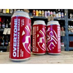 Overtone  Cheesecake Shake  Raspberry & Tayberry Imperial Smoothie Sour - Wee Beer Shop