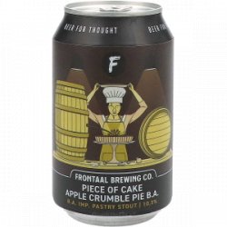 Frontaal Piece of Cake Apple Crumble Pie B.A. Imp. Pastry Stout - Drankgigant.nl