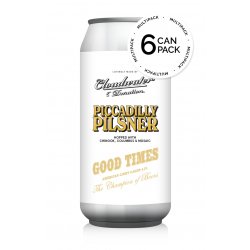 Cloudwater Good Times at Piccadilly  Lager Pack  6-Pack - Cloudwater