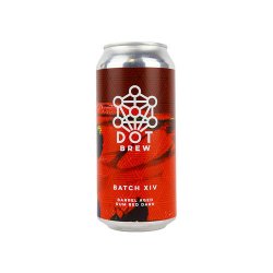 DOT Brew DOT Brew Barrel Aged Rum Red Dark Batch XIV Blik - Drankenhandel Leiden / Speciaalbierpakket.nl