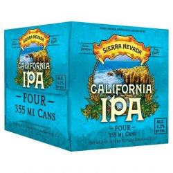 Sierra Nevada California IPA 4pk 355ml Can - Molloys