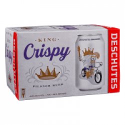 Deschutes King Crispy Pilsner 12oz 6pk Cn - Luekens Wine & Spirits