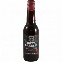 ROTT. Brouwers -                                              ROTT.barrels #7 - Barrel Aged Blend Quadrupel (2023) - Just in Beer