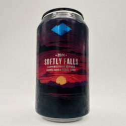 Single Hill Softly Falls Peated Whiskey Barrel-Aged Imperial S’mores Stout 2024 Can - Bottleworks