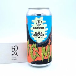 BIDASSOA & MALA GISSONA Magma Lata 44cl - Hopa Beer Denda