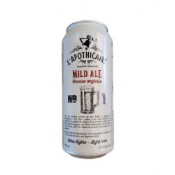 LApothicaire - Mild Ale - 473ml - La Bière à Boire