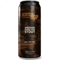 Speyside Brewery  Scotch Hop Barrel Aged Stout (44cl) (Cans) - Chester Beer & Wine