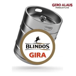 Pilstomas gazuotas giros gėrimas BLINDOS GARDŽIOJI (statinėmis) - Gero Alaus Parduotuvė