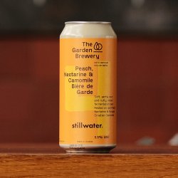 THE GARDEN PEACH NECTARINE CAMOMILE BIERE DE GARDE - STILLWATER COLLAB (LATA) - Cebada Malteada