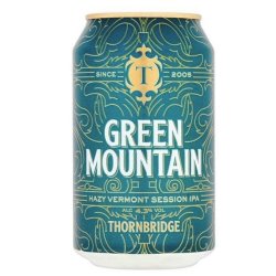 THORNBRIDGE GREEN MOUNTAIN (LATA) - Cebada Malteada