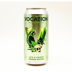 Vocation Life & Death Session Edition  IPA  3.5% - Premier Hop