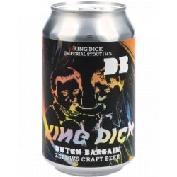 Dutch Bargain King Dick Imperial Stout - Drankgigant.nl