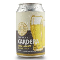 CARDERA CHECA LA LAGER (LATA) - Cebada Malteada