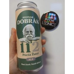 Dobrák Pocta Žatci 11°4,3% 0,5l - Pivní lednice