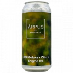 Ārpus Brewing Co. – DDH Galaxy x Citra x Enigma IPA - Rebel Beer Cans