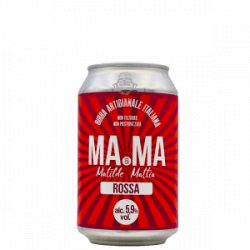 Birra Flea  MA.MA Rossa - Rebel Beer Cans