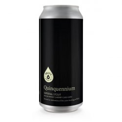 Pollys - Quinquennium Reserve - 13.2% Whisky Sherry Cask Imperial Stout - 440ml can - The Triangle