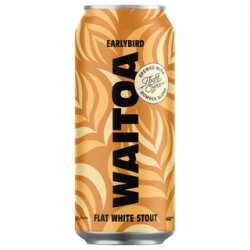 Waitoa Early Bird Flat White Stout 440ml - The Beer Cellar