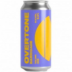 Overtone Brewing Co - Barricade - Left Field Beer