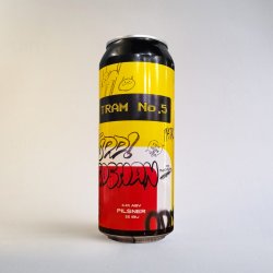 Пиво Odd Brew Tram №5. Pilsner 0.5L - Rebrew