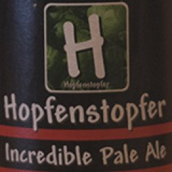 Hopfenstopfer Incredible Pale Ale - Bierlager