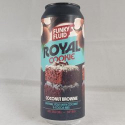 Funky Fluid Royal Cookie: Coconut Brownie