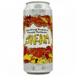 Burley Oak – Blood Orange, Dragonfruit, Pineapple, Marshmallow J.R.E.A.M. - Rebel Beer Cans