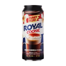 Funky Fluid Royal Cookie: French Vanilla Coffee 500ml - Funky Fluid