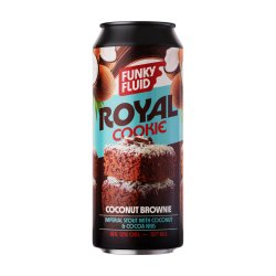 Funky Fluid Royal Cookie: Coconut Brownie 500ml - Funky Fluid