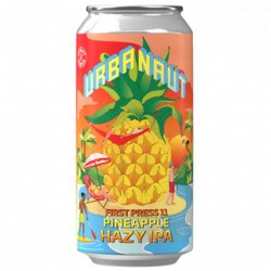 Urbanaut First Press 11 Pineapple Hazy IPA 440ml - The Beer Cellar