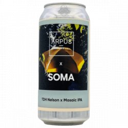 Ārpus Brewing Co X SOMA – TDH Nelson x Mosaic IPA - Rebel Beer Cans