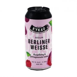 Kykao - Handcrafted Sour Berliner Weisse - Raspberry Edition (2025)