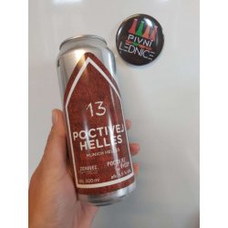 Zichovec Poctivej Helles 13°7% 0,5l - Pivní lednice