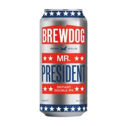 Brewdog Mr President Double IPA 440ml - The Beer Cellar