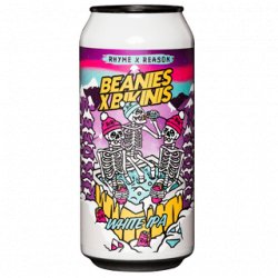 Rhyme & Reason Beanies & Bikinis White IPA 440ml - The Beer Cellar