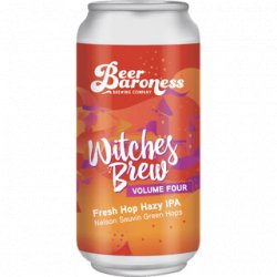 Beer Baroness Witches Brew Vol.4 Fresh Hop Hazy IPA 440ml - The Beer Cellar