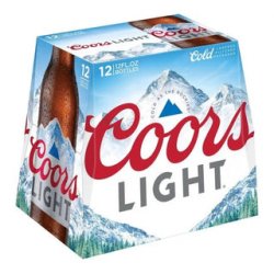 Coors Light 12x355ml - The Beer Cellar