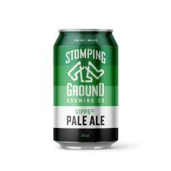 Stomping Ground Gipps St Pale Ale - Stomping Ground Brewing Co.