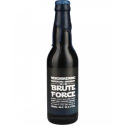 Nerdbrewing Brute Force Imperial Stout With Dark Forest Honey - Drankgigant.nl