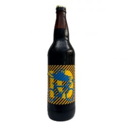 Cycle 10th Anniversary bottle - YellowBlue Label - Cycle Brewing