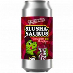 Neon Raptor Brewing Co - Slushasaurus Black Cherry - Left Field Beer