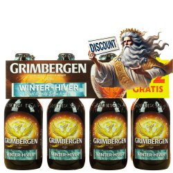 Grimbergen Winter 33Cl 6+2 - Belgian Beer Heaven