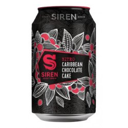 SIREN  CIGAR CITY - Nitro Caribbean Chocolate Cake 2023 - Bereta Brewing Co.