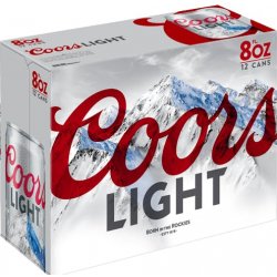 Coors Light 12 pack 8 oz. Can - Kelly’s Liquor