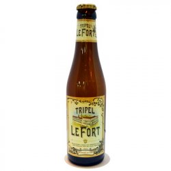 BRASSERIE LEFORT TRIPLE 33CL 8.8° - Alpabiere